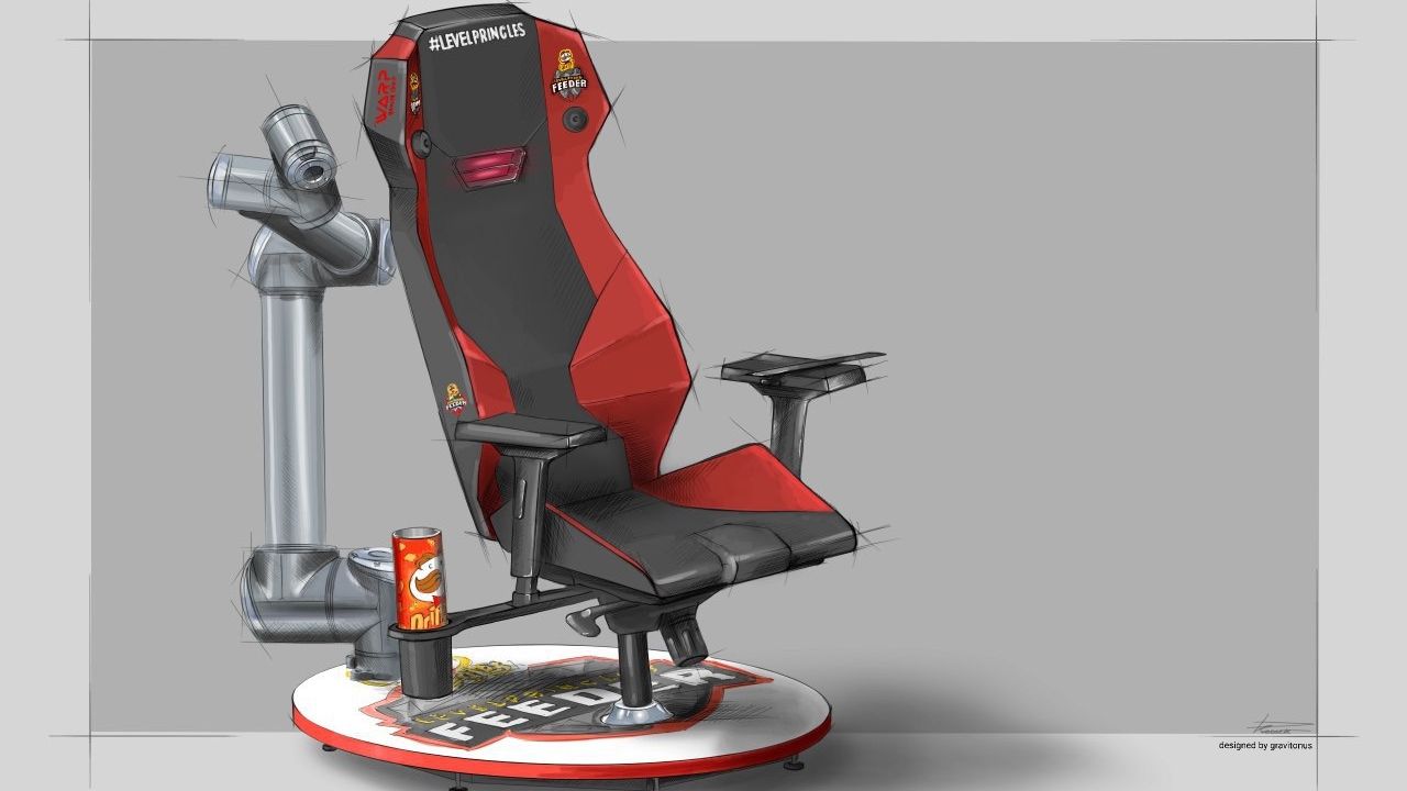 Pringles створила геймерське крісло для особливо голодних - фото 1