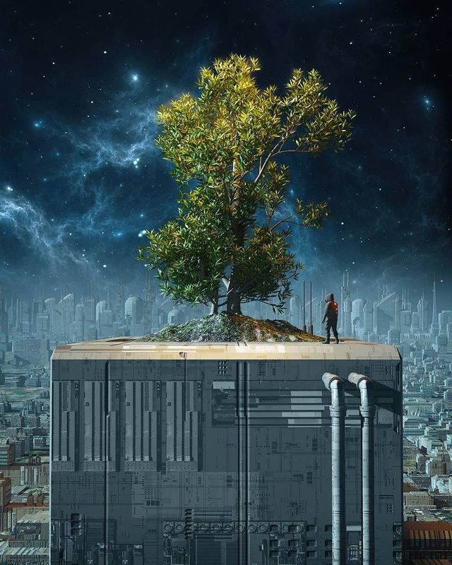 Якби майбутнє настало: вражаючі картини італійця - фото 384990