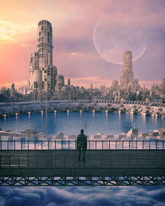 Якби майбутнє настало: вражаючі картини італійця - фото 385001