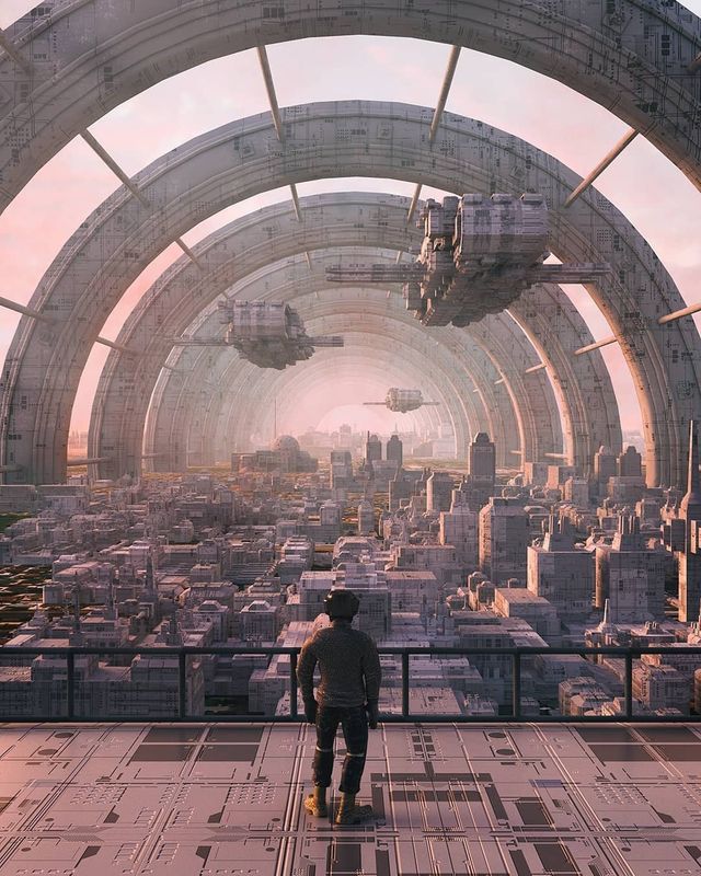 Якби майбутнє настало: вражаючі картини італійця - фото 385008