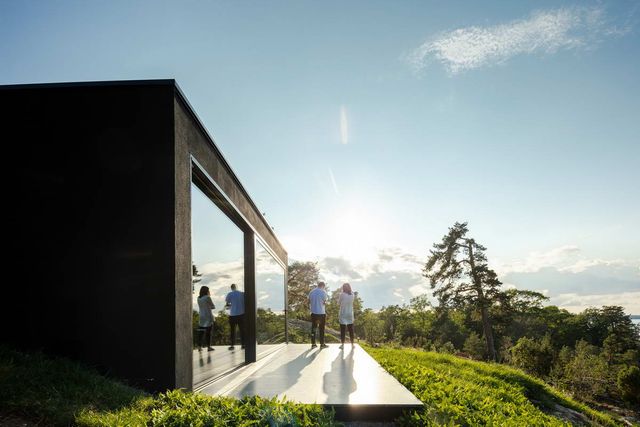 У Швеції біля моря побудували таємну сучасну сауну: фото - фото 385586