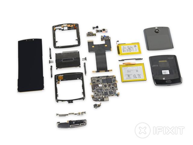 В iFixit розібрали новий Motorola RAZR (2019): чи просто ремонтувати смартфон - фото 385892