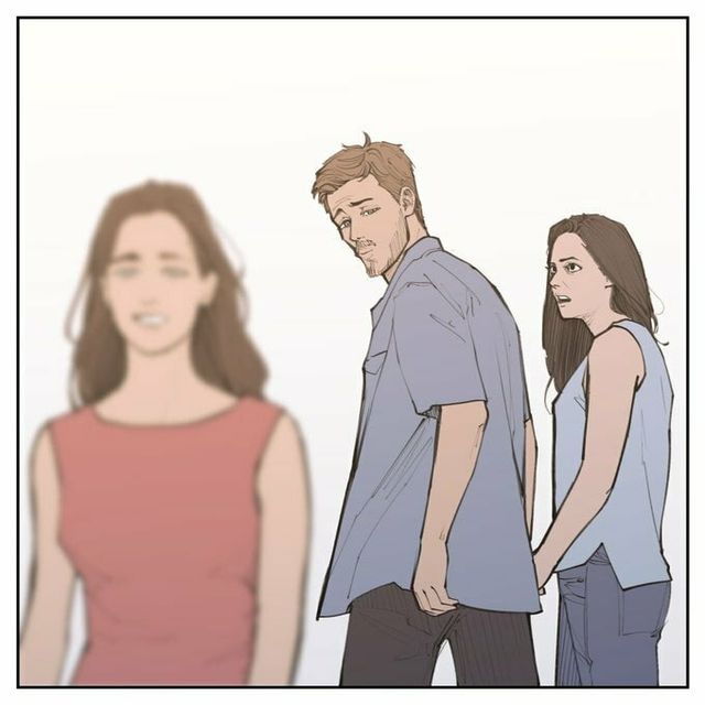 Не винний: мем про 'невірного' хлопця отримав логічне продовження - фото 386806