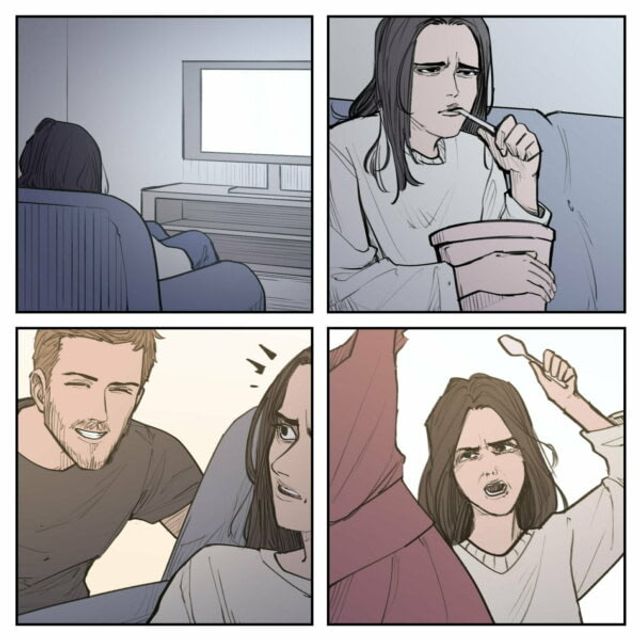 Не винний: мем про 'невірного' хлопця отримав логічне продовження - фото 386808