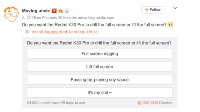 Redmi K30 Pro може отримати висувну селфі-камеру - фото 387702