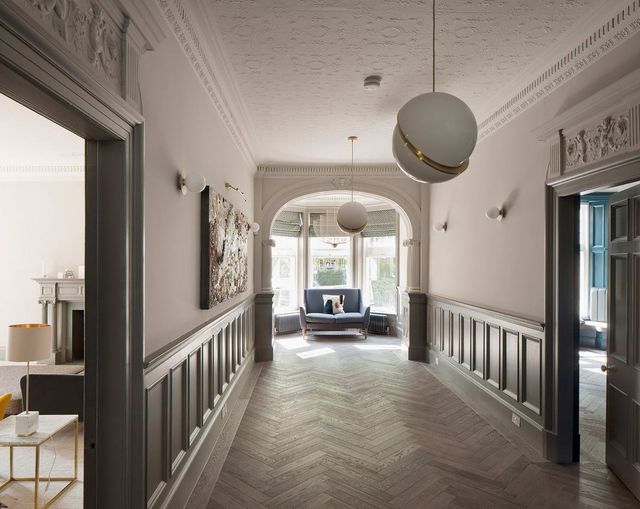 Вікторіанську віллу перетворили у сучасний дім: ефектні фото - фото 387855