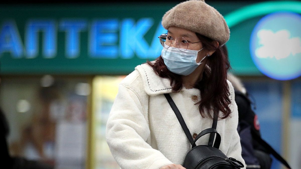 Як італійка захищалася від коронавіруса: кумедне фото