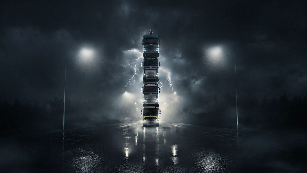 Реклама Volvo розкриває потужність нових вантажівок - фото 1
