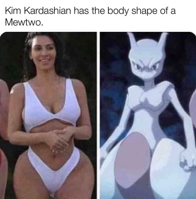 Кім Кардашян порівняли з покемоном, і це неможливо розбачити (фото) - фото 388857