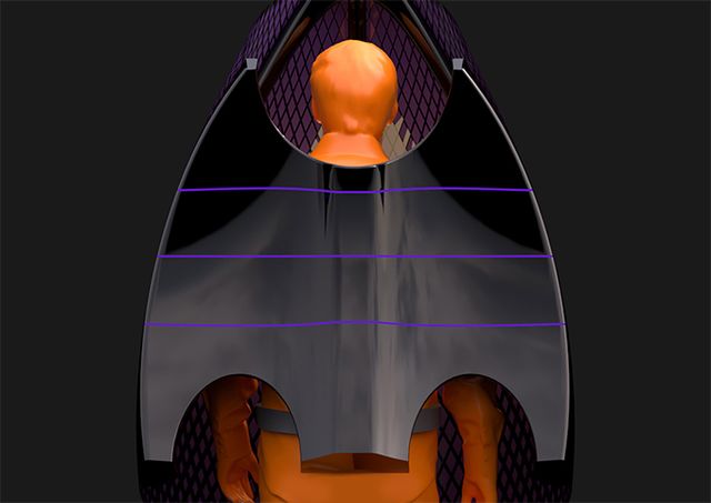 Виглядає футуристично: дизайнер з Китаю розробив костюм-щит проти коронавірусу - фото 388953