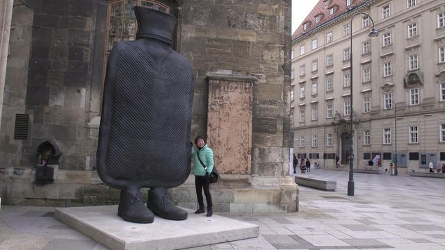 У віденському соборі на час Великого посту висітиме гігантський светр: що він означає - фото 389051