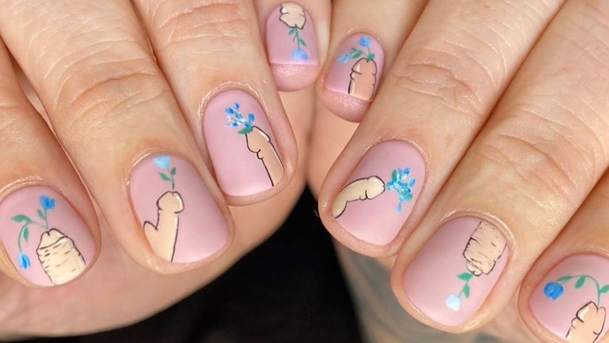Пікантний тренд: у мережі набирає популярності манікюр із зображенням пенісів (18+)