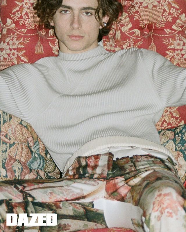 Король стилю: Тімоті Шаламе знявся для журналу Dazed China - фото 390100