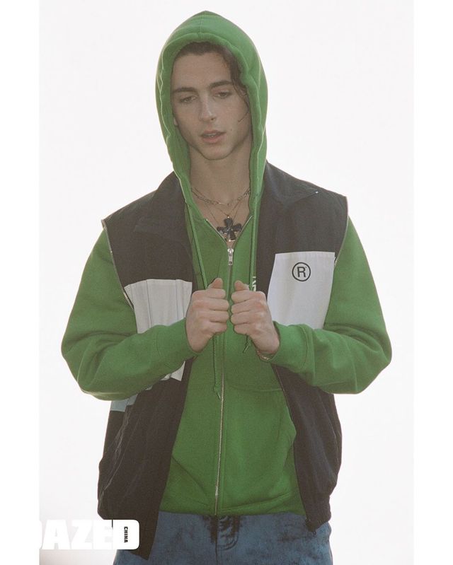 Король стилю: Тімоті Шаламе знявся для журналу Dazed China - фото 390107