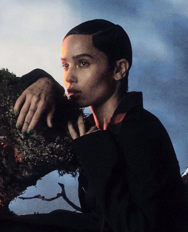 Сексуальна Зої Кравіц знялась оголеною для глянцю: спекотні фото 18+ - фото 390334