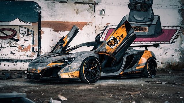 McLaren 650S Chernobyl: тюнери представили незвичайний спорткар у чорнобильському стилі - фото 390877