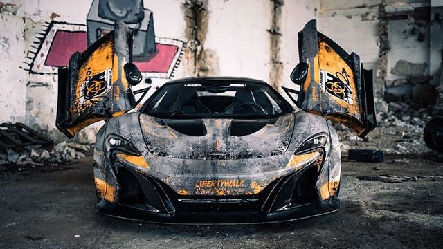 McLaren 650S Chernobyl: тюнери представили незвичайний спорткар у чорнобильському стилі - фото 390878