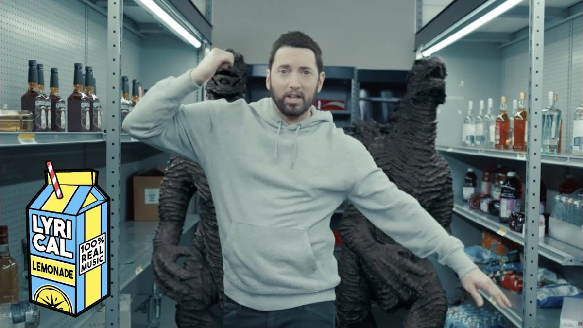 Eminem – Godzilla ft. Juice WRLD, кліп онлайн - фото 1