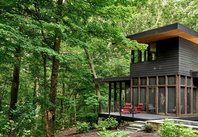 Архітектори створили будиночок в лісі, про який мріють всі - фото 391509