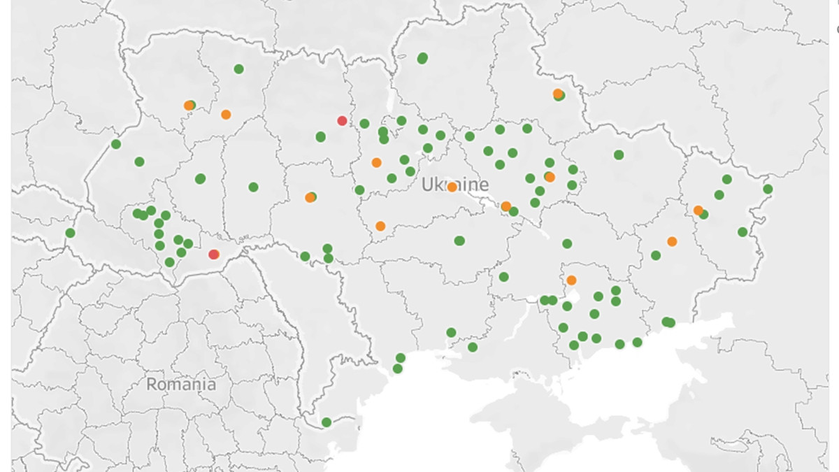Карта моніторингу коронавірусу в Україні - фото 1