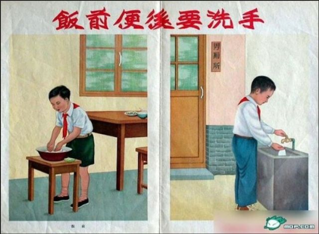 Як виглядали агітаційні плакати про миття рук на початку 20 століття - фото 392580