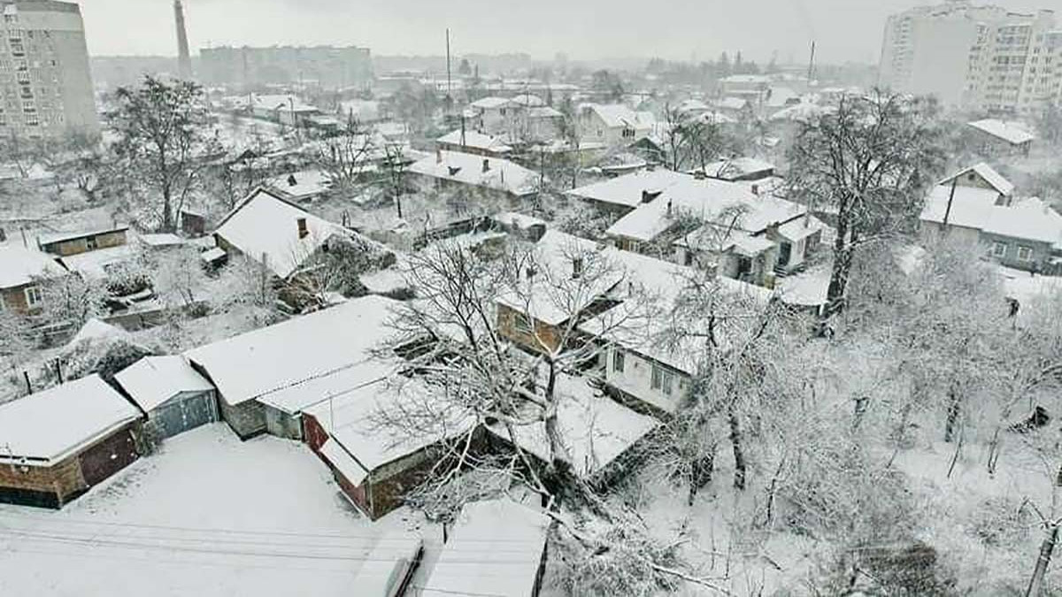 Сніг в Україні - фото 1