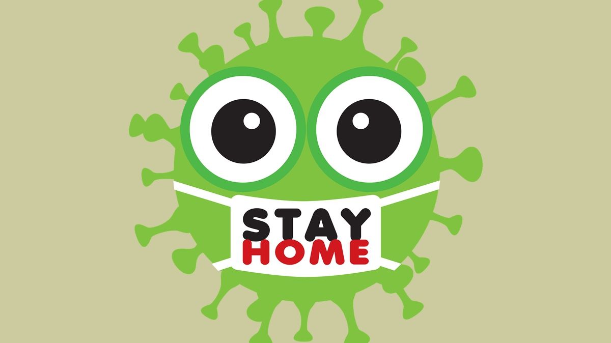 Як самоізоляція запобігає поширенню коронавірусу: наочний приклад у гіфці