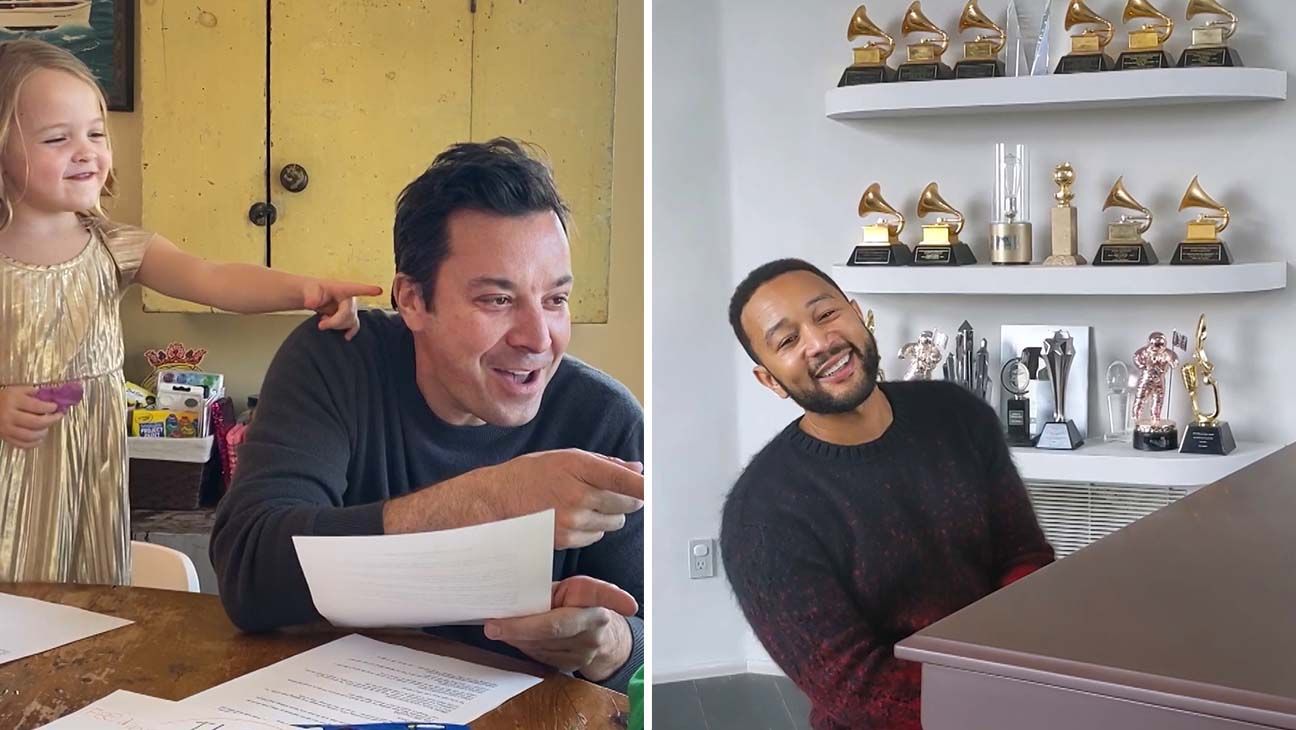 Джиммі Феллон показав, як вести телешоу на карантині з дітьми: кумедне відео