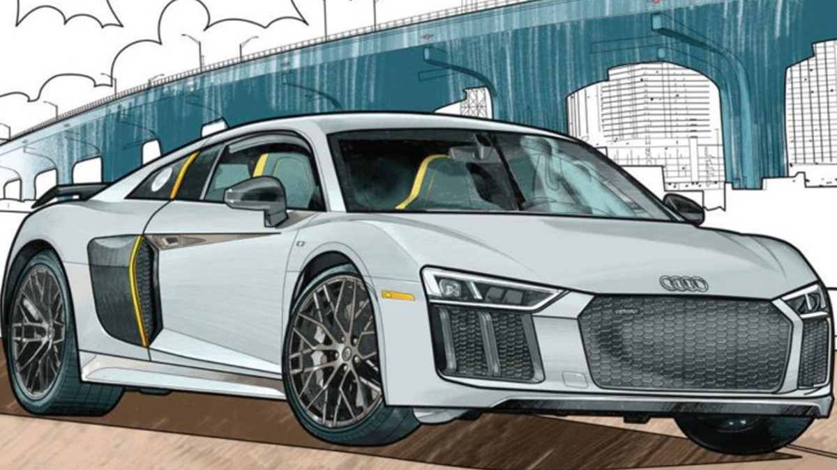 Audi і Mercedes-Benz випустили розмальовки для тих, хто перебуває на самоізоляції - фото 1