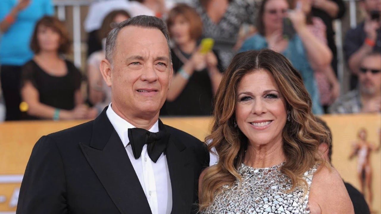 Том Хенкс з дружиною - фото 1