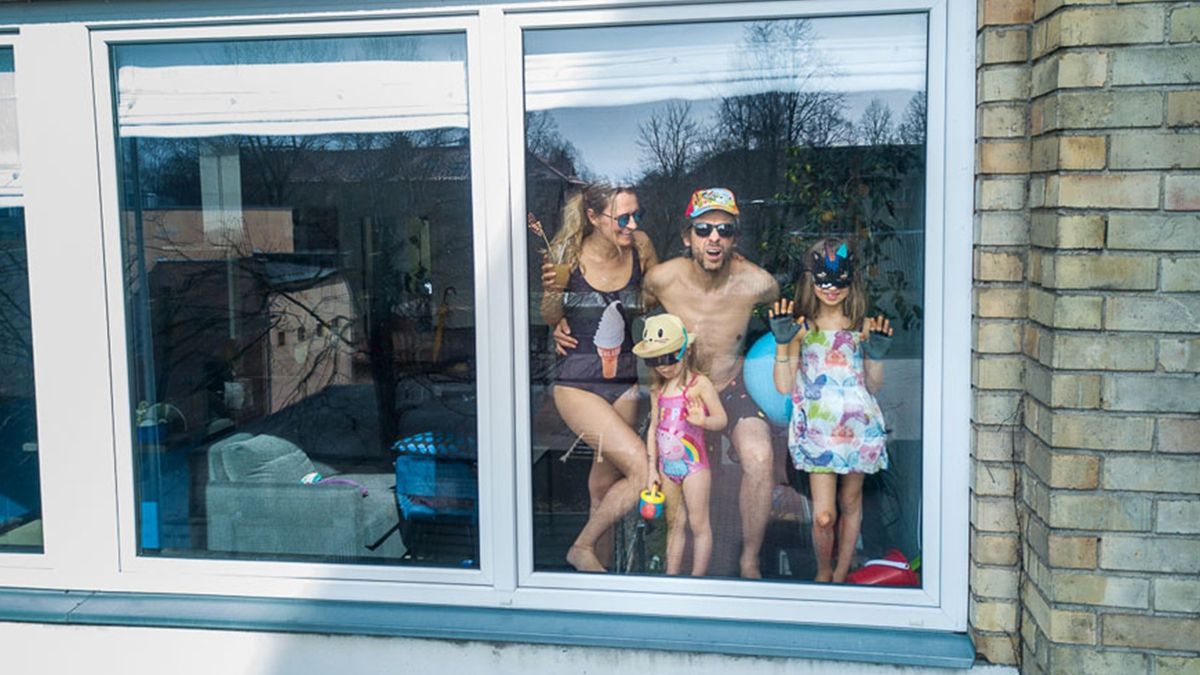 Литовський фотограф показав, як люди переживають карантин: знімки з дрона - фото 1