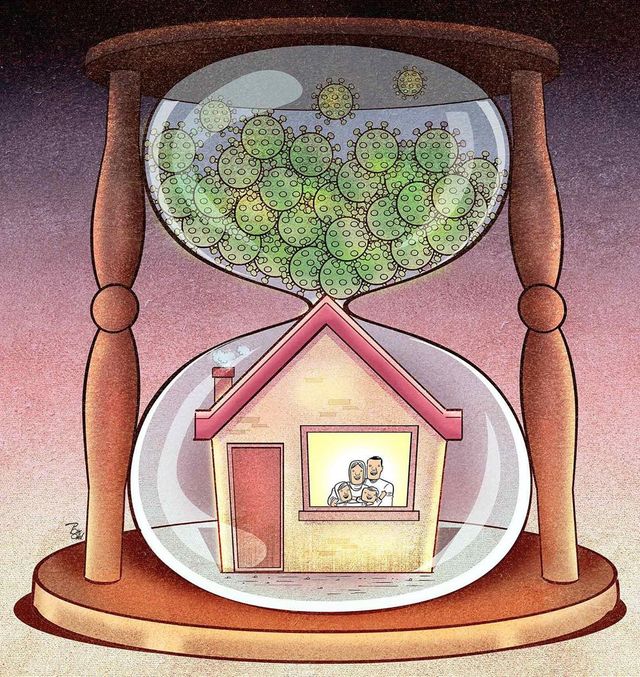 Іранський художник створює круті й актуальні карикатури про коронавірус - фото 395352