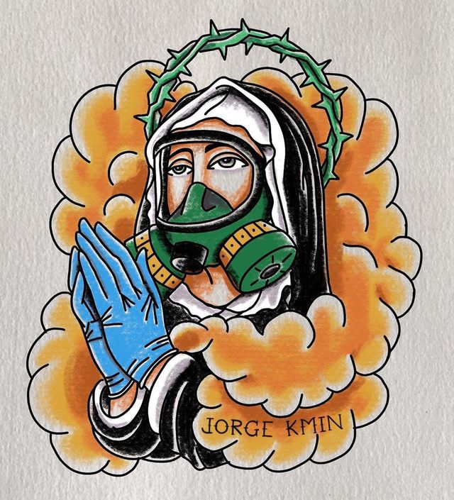 Коронавірусу почали масово 'присвячувати' татуювання: новий тренд - фото 395426