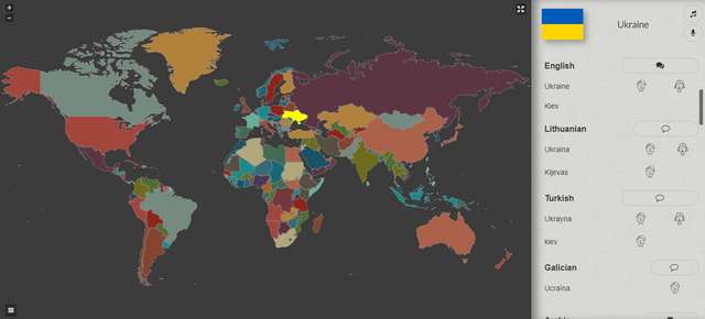 Усі мови і діалекти світу зібрали в одній інтерактивній карті - фото 396282