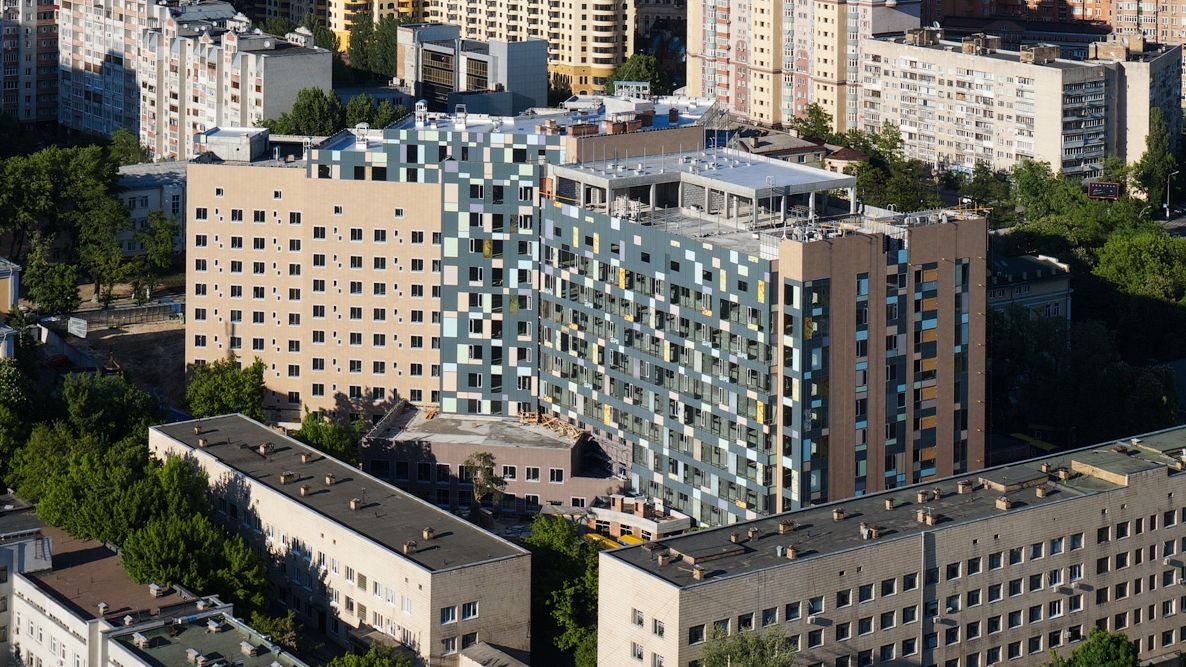 Як виглядає новий корпус Охматдиту в Києві: вражаюче відео