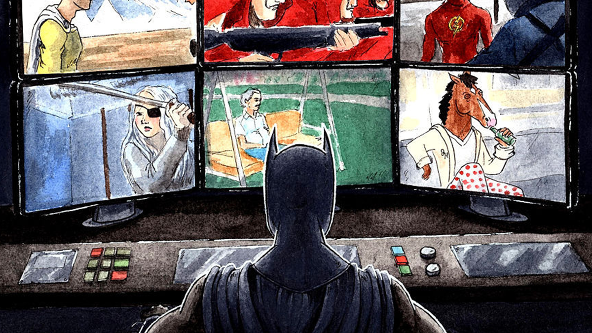 Бетмен дивиться Netflix, а Супермен качається: як відомі герої проводили б карантин