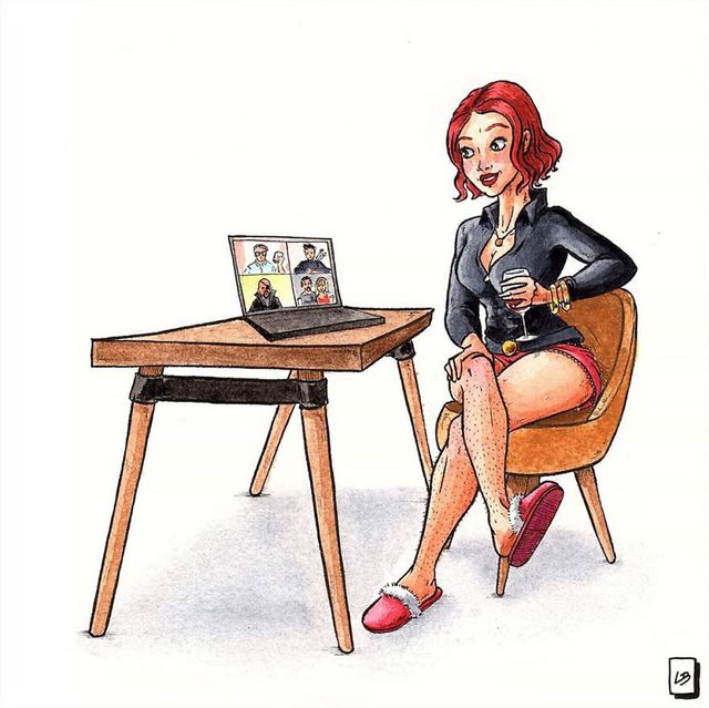 Бетмен дивиться Netflix, а Супермен качається: як відомі герої проводили б карантин - фото 396582