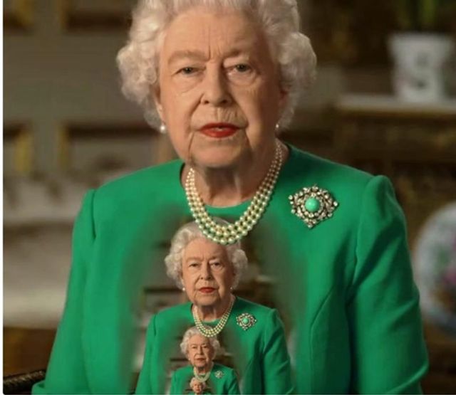 Єлизавету II перетворили на новий мем - фото 396698
