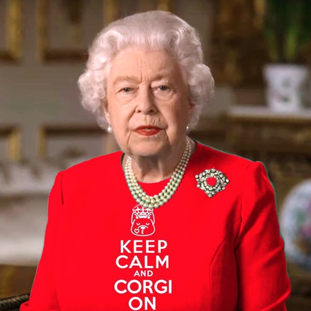 Єлизавету II перетворили на новий мем - фото 396702