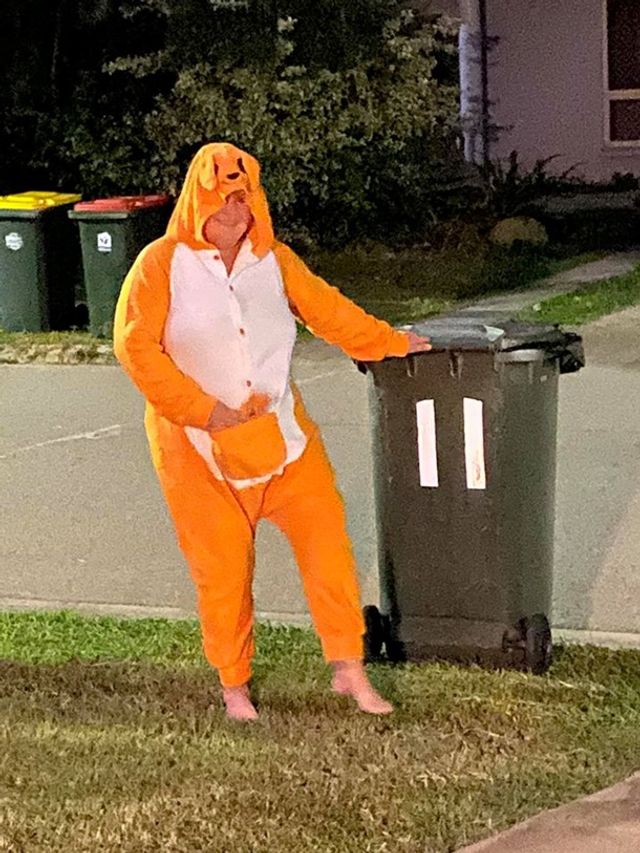 Австралійці влаштували флешмоб-маскарад біля сміттєвого бака - фото 397111