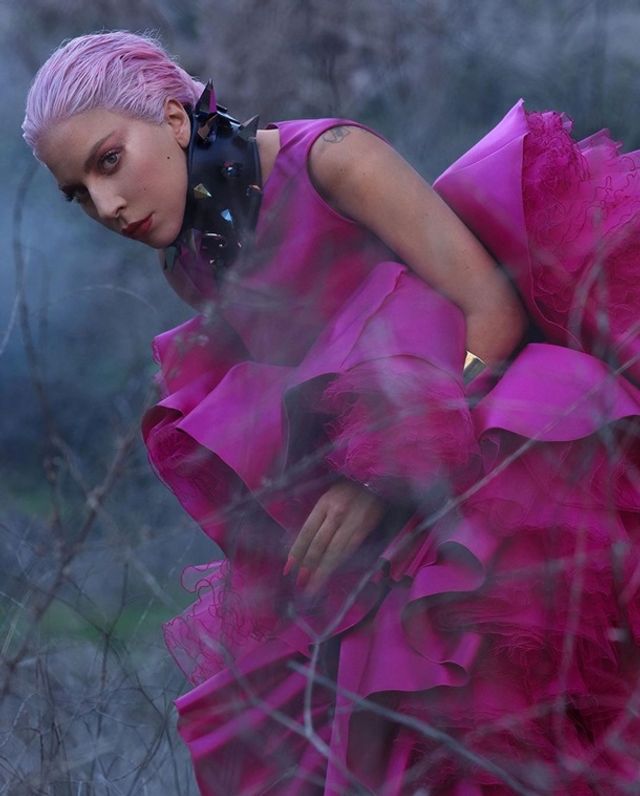 Леді Гага знялася в піджаку на голе тіло: гарячі фото - фото 397125