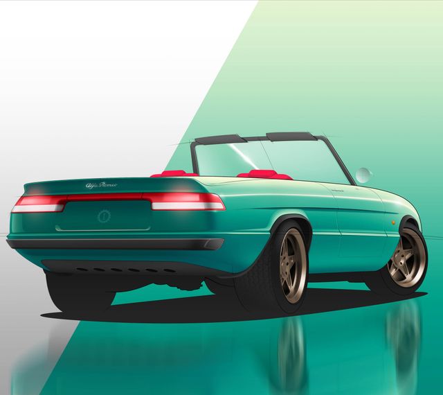 Культовий італійський кабріолет 80-х стане електрокаром: фото - фото 397185