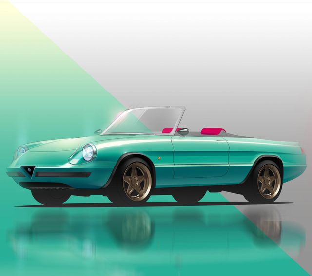 Культовий італійський кабріолет 80-х стане електрокаром: фото - фото 397187