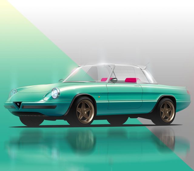 Культовий італійський кабріолет 80-х стане електрокаром: фото - фото 397188