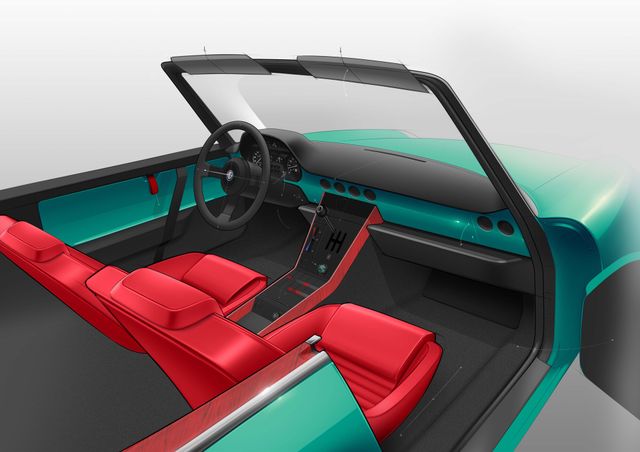 Культовий італійський кабріолет 80-х стане електрокаром: фото - фото 397189