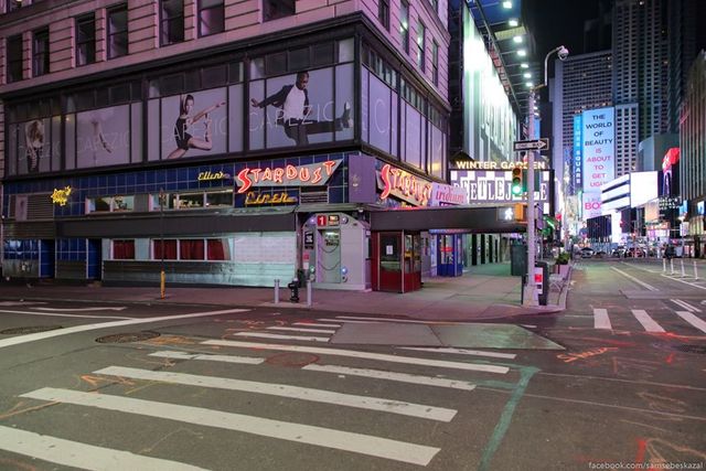 Як виглядає нічний Нью-Йорк на карантині - фото 397409