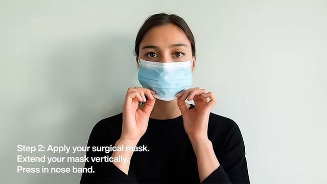 Як перетворити медичну маску на респіратор: проста відеоінструкція - фото 397578