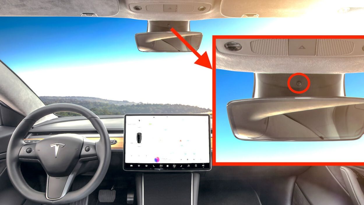 Ілон Маск розсекретив призначення камери в салоні Tesla Model 3