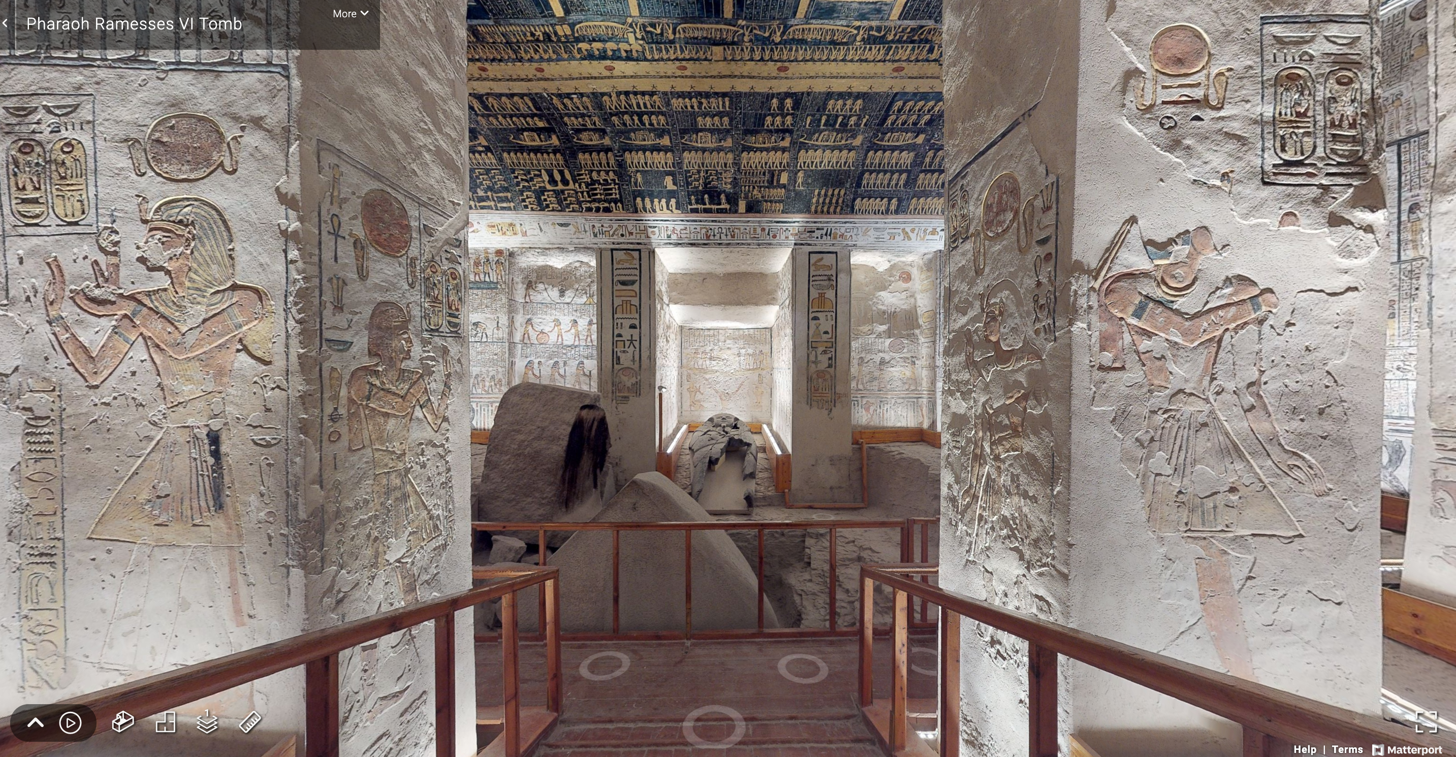 Відвідайте онлайн гробницю Рамсеса V - фото 1