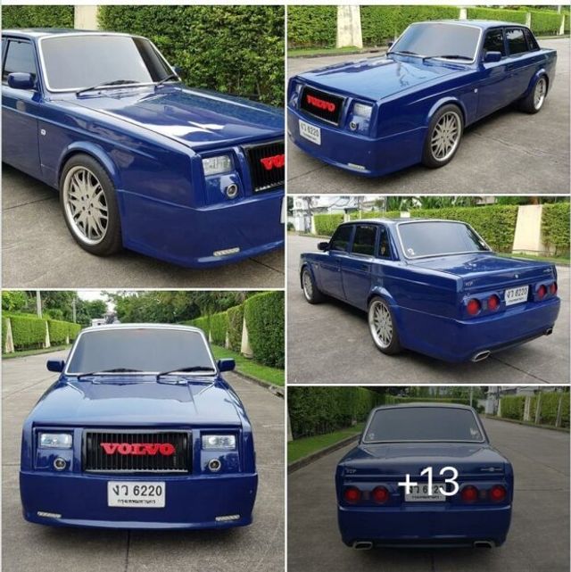 Старенькій Volvo перетворили на Rolls-Royce Phantom: вийшло дуже круто - фото 399331